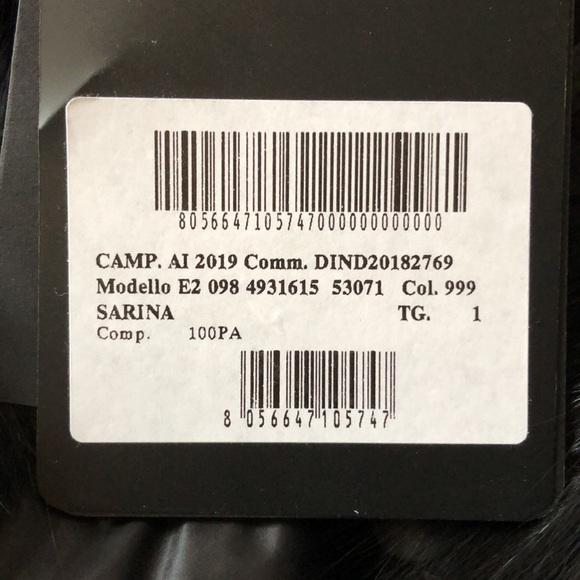 NWT Moncler Sarina Coat Size 0 BLACK - Picture 10 of 10